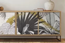 Tropical Leaves Nature Design Luxury Wallpaper-0313