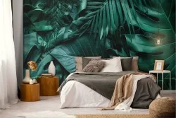 Carta da Parati Foglie Tropicale