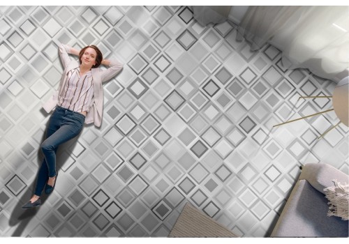 Geometric diamond wallpaper decoration 2