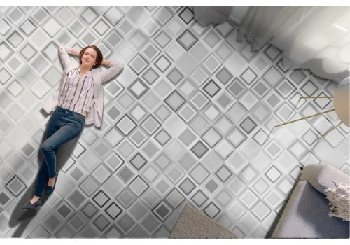 Geometric diamond wallpaper decoration 2