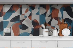 Geometric Wallpaper Painting-0322