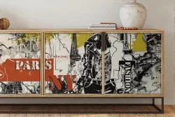 Paris Wallpaper Fashion Design Illustration-0325