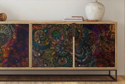 Mandala Oriental Design Wallpaper-0326