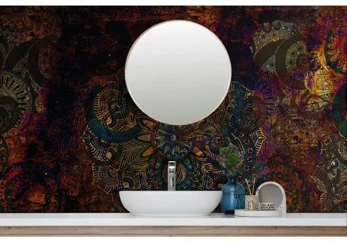 Mandala Oriental Design Wallpaper-0326