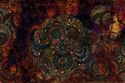 Wallpaper Design and Oriental Zen Styles