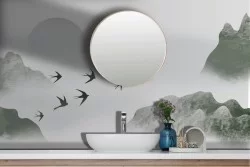 Abstract Mountain Wallpaper