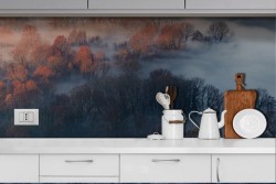 Carta da Parati Montagna alberi natura paesaggio-0328