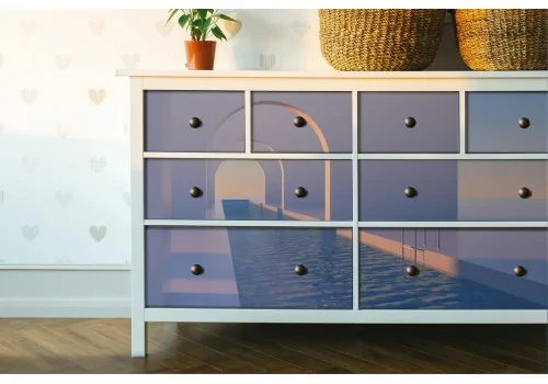 Carta da Parati architettura 3D moderna-0331 2