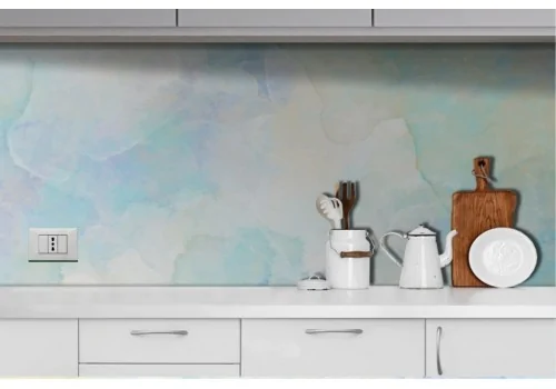 Blue Abstract Wallpaper Decoration-0336 2