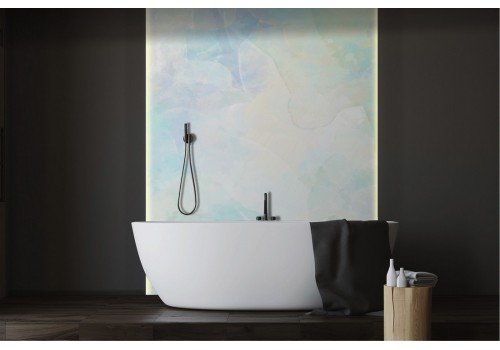 Blue Abstract Wallpaper Decoration-0336