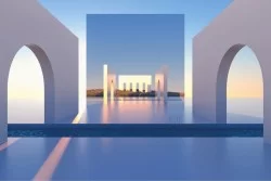 3D Surfaces and Textures Wallpaper