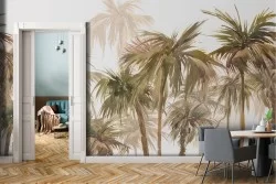 Tropical Palm Nature Design Wallpaper-0342
