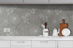Refined vintage nature stylized flowers wallpaper-0347
