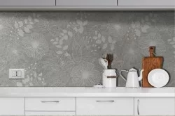 Refined vintage nature stylized flowers wallpaper-0347