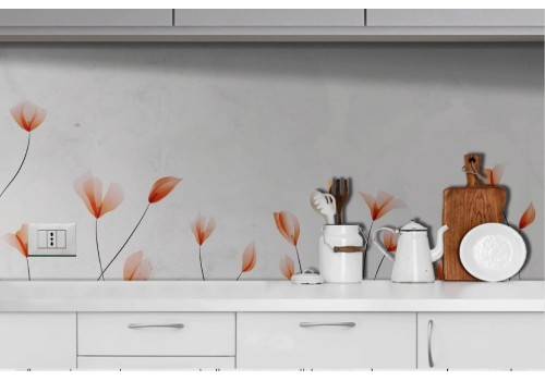 Carta da Parati fiori natura design minimal-0350