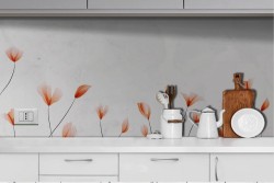 Wallpaper flowers nature minimal design-0350