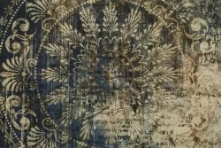 Wallpaper Design and Oriental Zen Vintage Styles