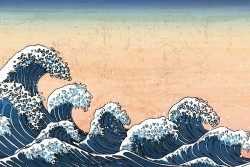 Carta da Parati Design e Stili Paesaggi e Natura Orientale zen Spiaggia e Mare