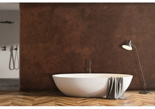 Wallpaper Surface corten brown concrete-0368