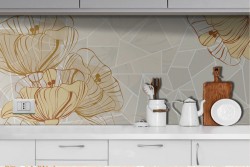 Floral Wallpaper refined vintage design-0369