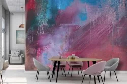 Carta da Parati Superfici e Texture Design e Stili Astratta Moderna Intonaco