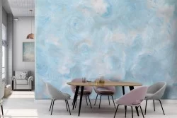 Abstract Plaster Wallpaper