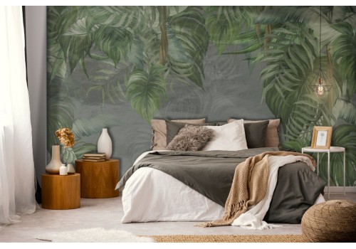 Tropical Leaves Wallpaper-0124 2