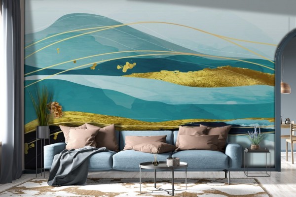 Carta da Parati Astratta Luxury