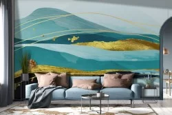Carta da Parati Astratta Luxury