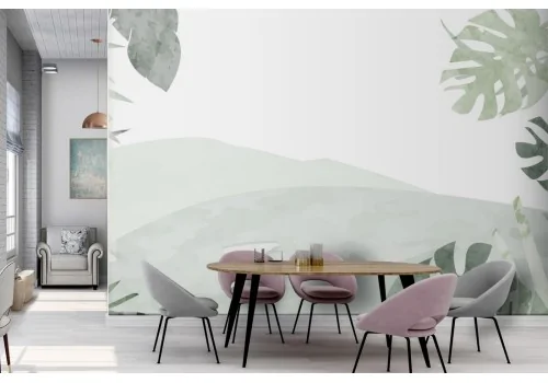 Tropical Leaves Nature Wallpaper 2