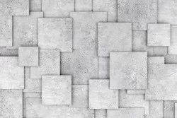 Carta da Parati Design e Stili Superfici e Texture 3D Cemento Industrial Urban