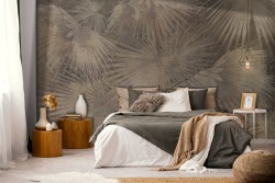 Carta da Parati foglie tropicali-0164