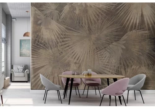 Carta da Parati foglie tropicali-0164 2