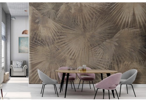 Tropical leaves wallpaper-0164 2