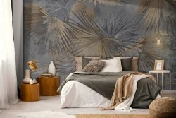 Carta da Parati foglie tropicali-0175