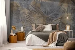 Tropical Leaves Wallpaper-0175