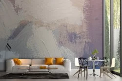Wallpaper plaster surface painted modern design