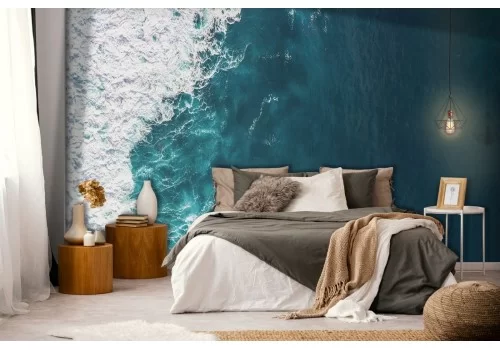 Carta da Parati oceano onde paesaggio natura-0246 2