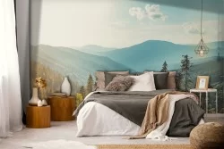 Carta da Parati foresta montagne natura-0253