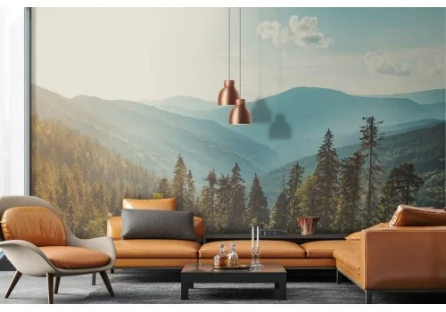 Forest Mountains Nature Wallpaper-0253 2