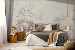 Wallpaper flowers nature vintage illustration-0269