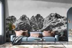 Snowy Mountain Landscape Nature Wallpaper-0288