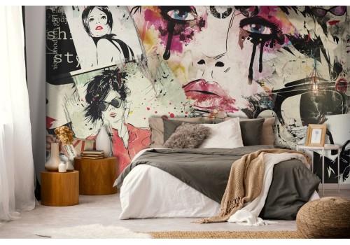 Paris Fashion Wallpaper Design-0290