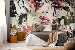 Paris Fashion Wallpaper Design-0290