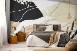 Carta da Parati decorazione astratta natura-0310