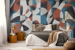 Geometric Wallpaper Painting-0322