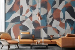 Geometric Wallpaper Painting-0322