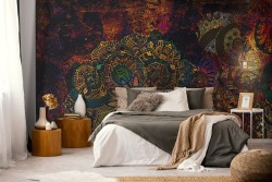 Mandala Oriental Design Wallpaper-0326