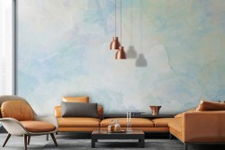 Blue Abstract Wallpaper Decoration-0336