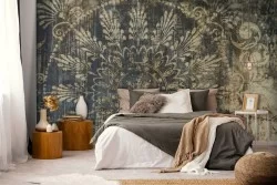 Vintage Oriental Mandala Wallpaper-0362